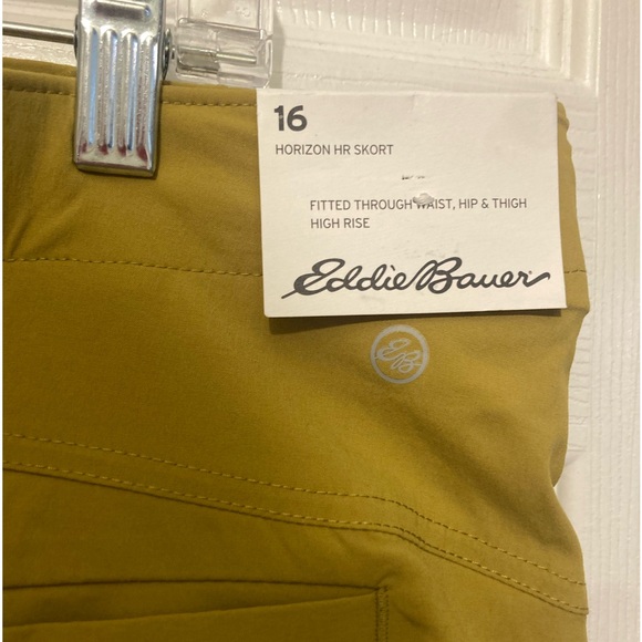 *NWT* Eddie Bauer yellow Horizon skort - Picture 3 of 3